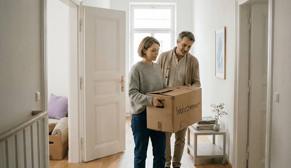 Lystio Sonderurlaub Umzug