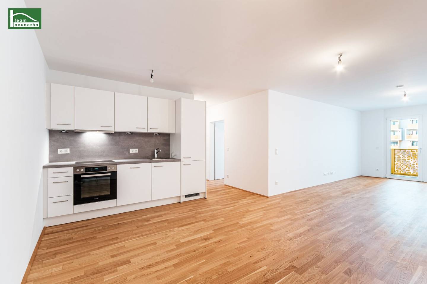 Splendid new first-occupancy apartments between An der Schanze and the Kirschblütenpark. High-quality construction. Kitchens with appliances already included!