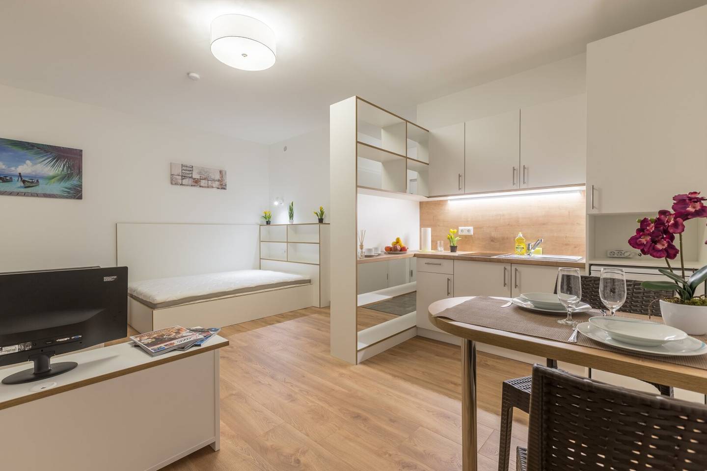 New build apartment barrier free with lift fully furnished