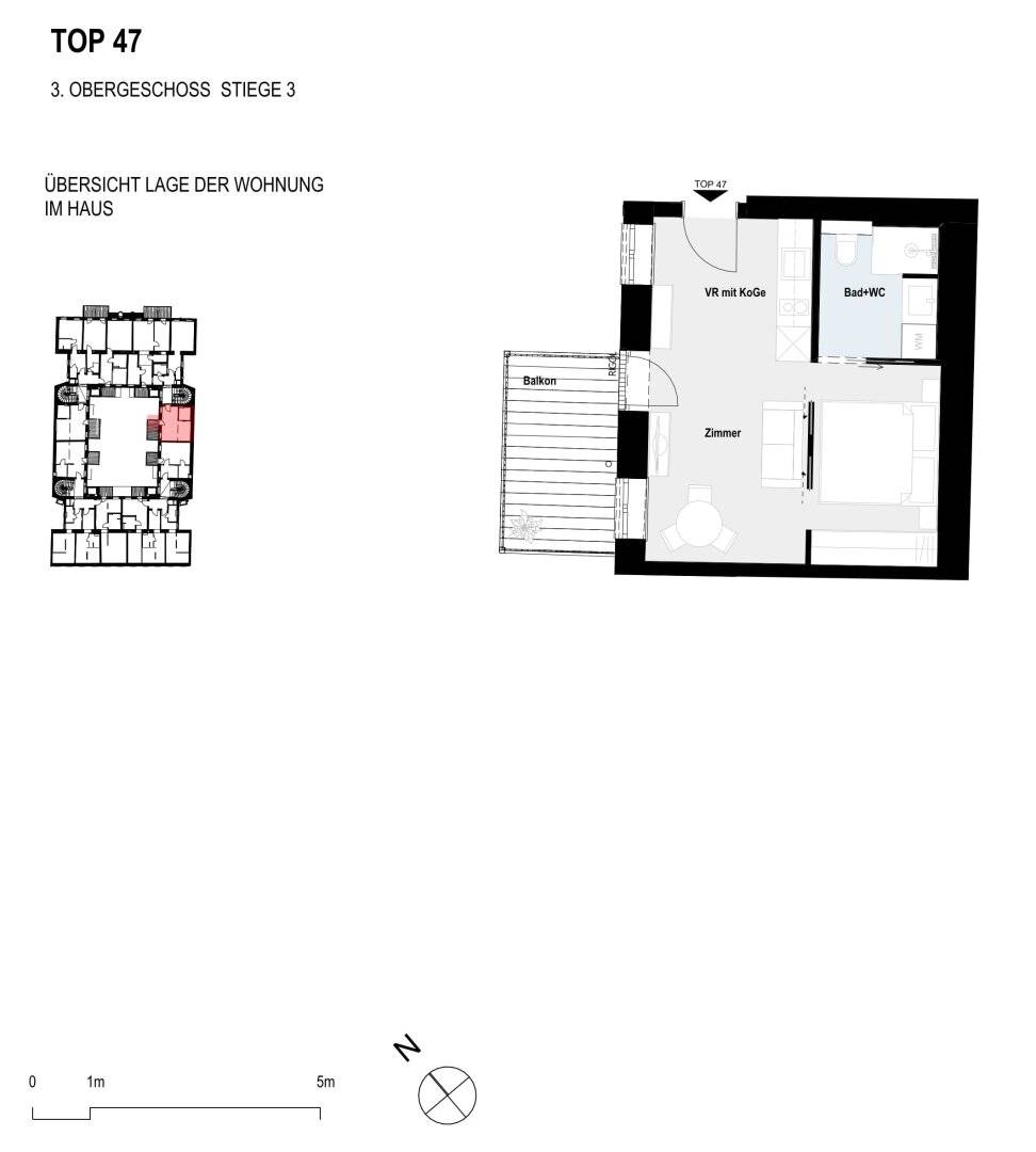 Altbauwohnung Erstbezug Ruhiger Balkon