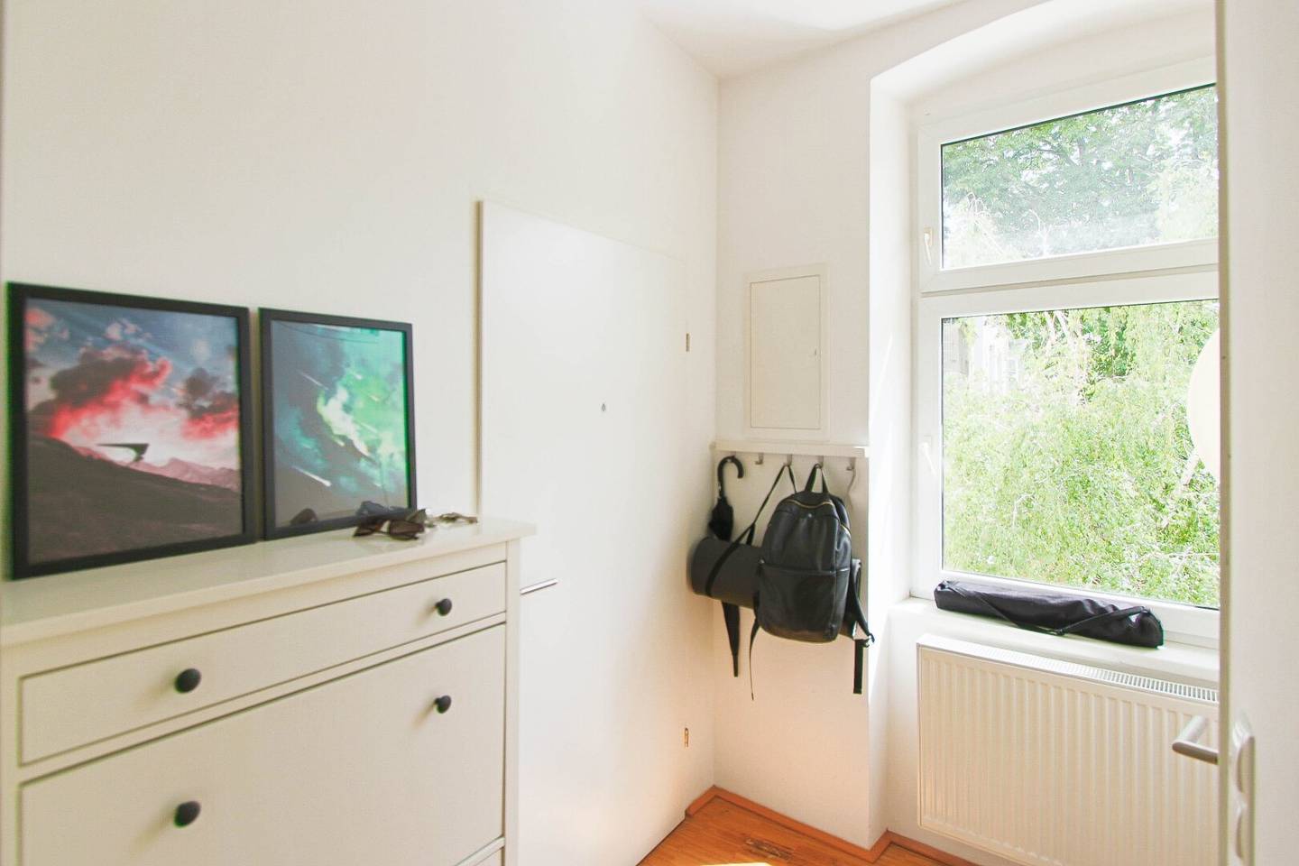 Old building apartment with large living area near Lugner City