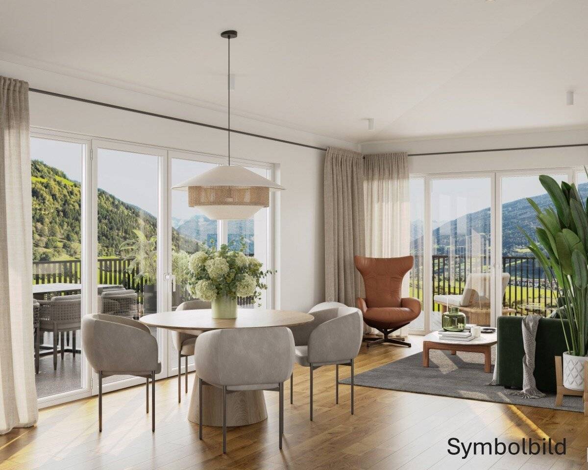 Apartment with large terrace and first occupancy