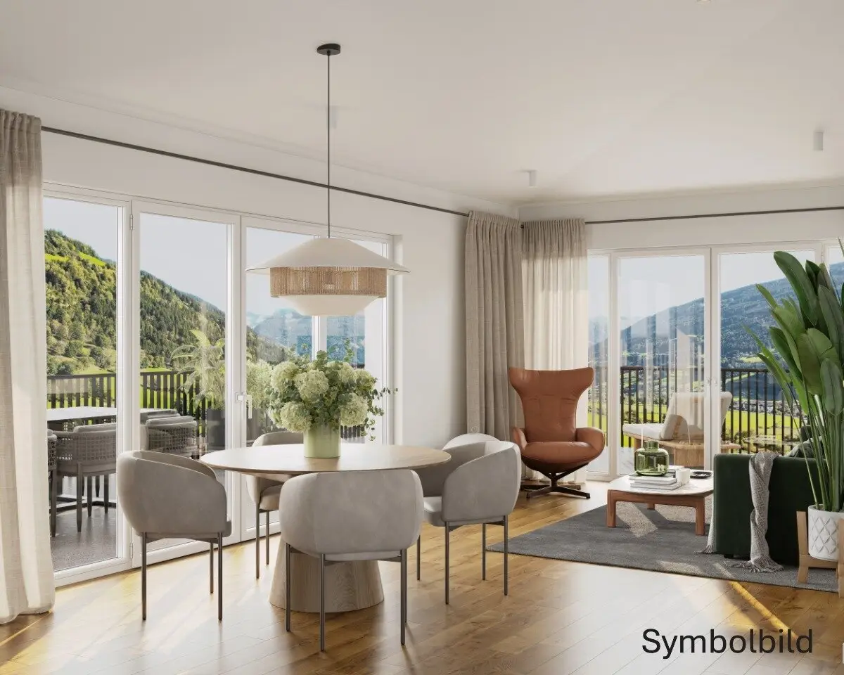 Apartment with large terrace and first occupancy