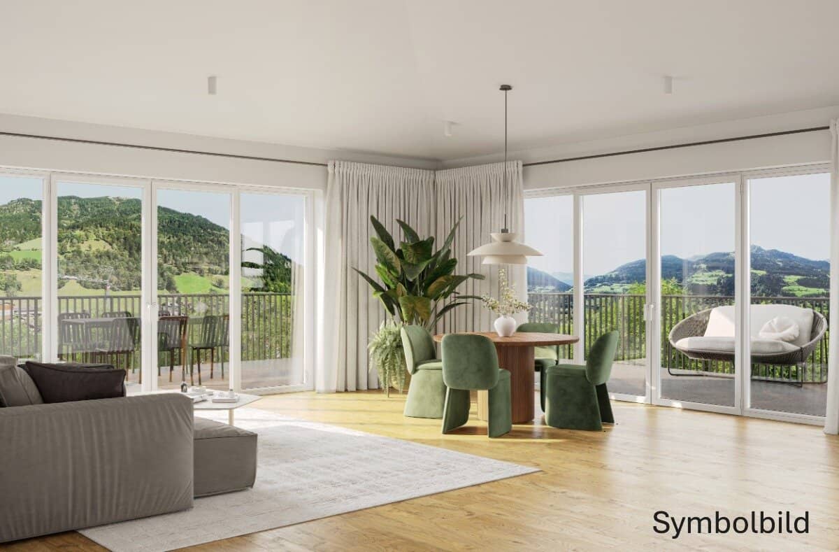 Apartment with large terrace and first occupancy