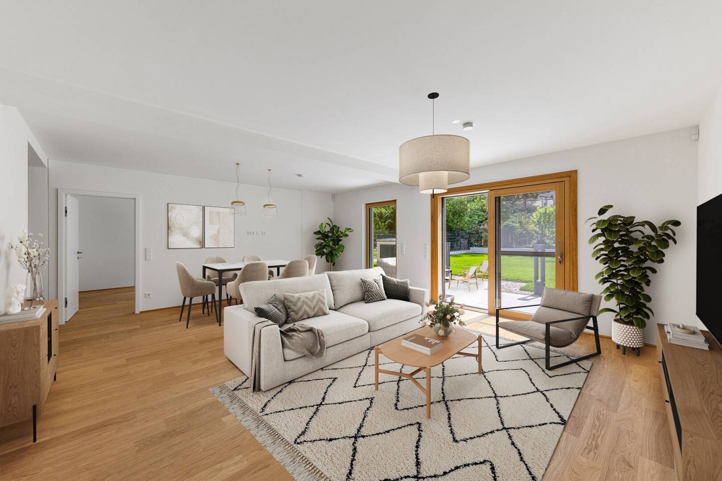 Brand new Wohnung with garden near Schönbrunn