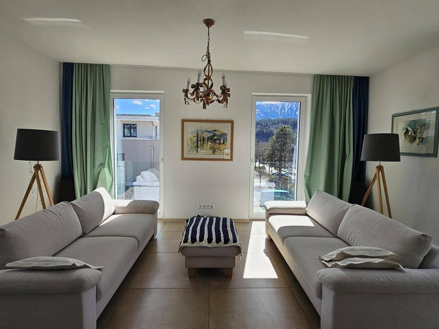 Apartment at Millstätter See with two terraces