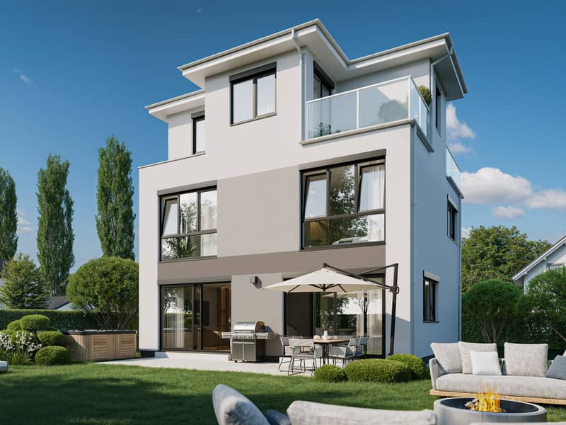 1210, Arbeiterstrandbadstraße, An der Alten Donau mit ihren Strandbädern, Einzelhaus