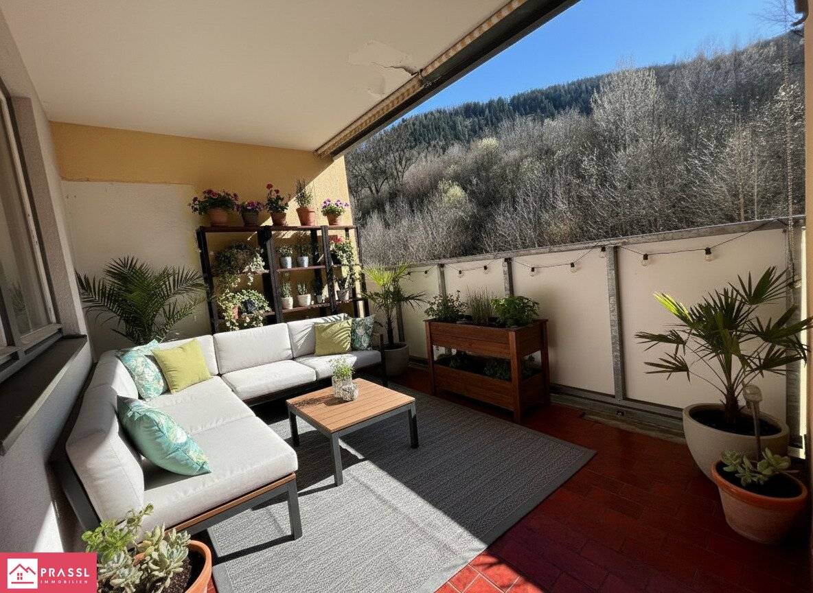 Wohnung mit Balkon und Lift in Leoben nahe Voest