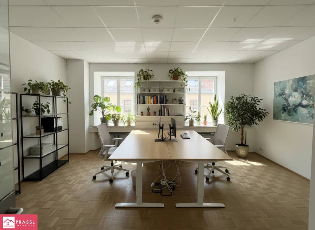 Büro/Praxis nahe Hauptplatz in Leoben, 1. OG, ca. 66 m², zentrale Lage