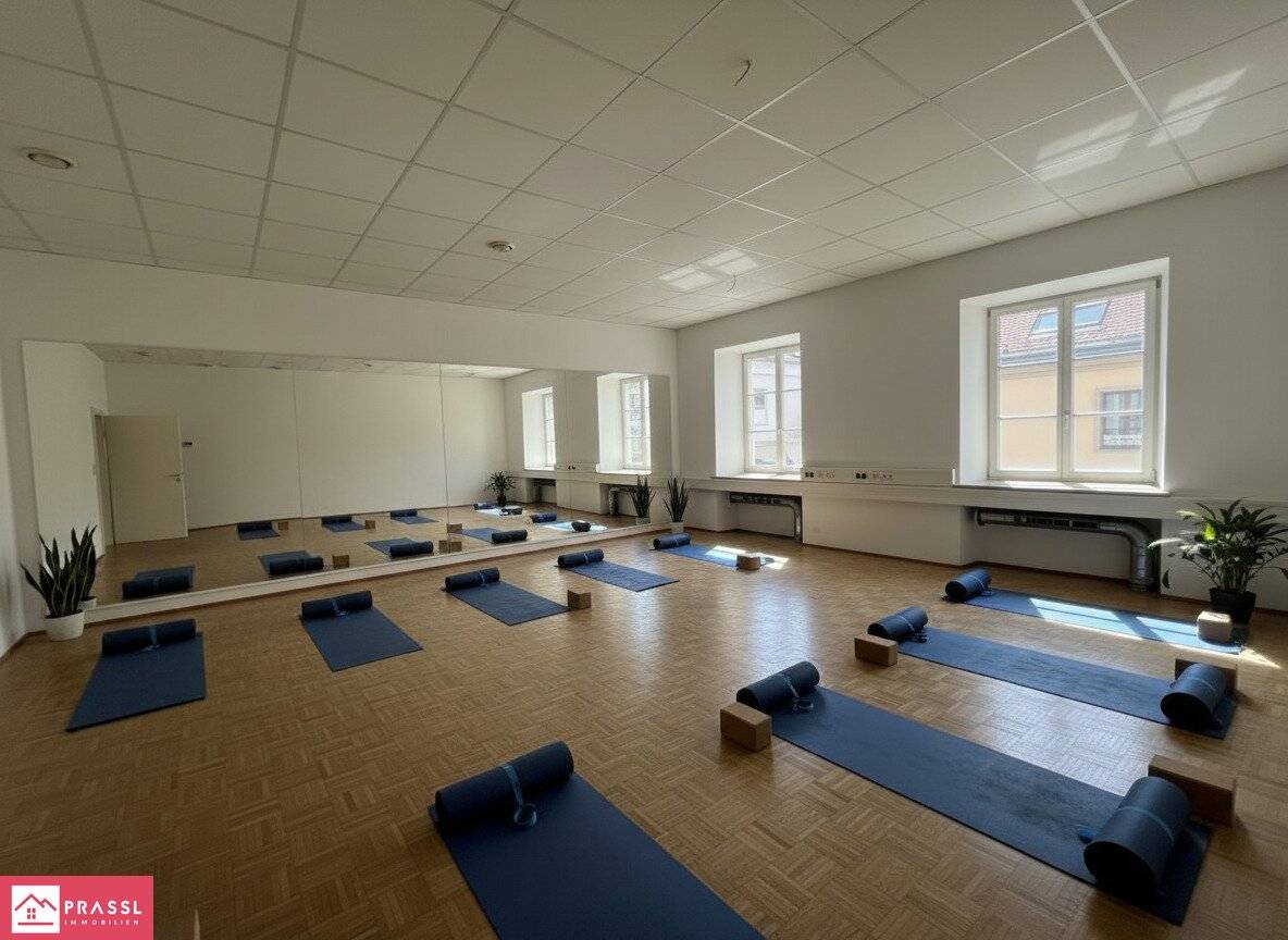 #Gymnastik oder Besprechung nahe Hauptplatz? #Pauschalmiete  inkl. HK/Strom/BK #Jetzt mieten!