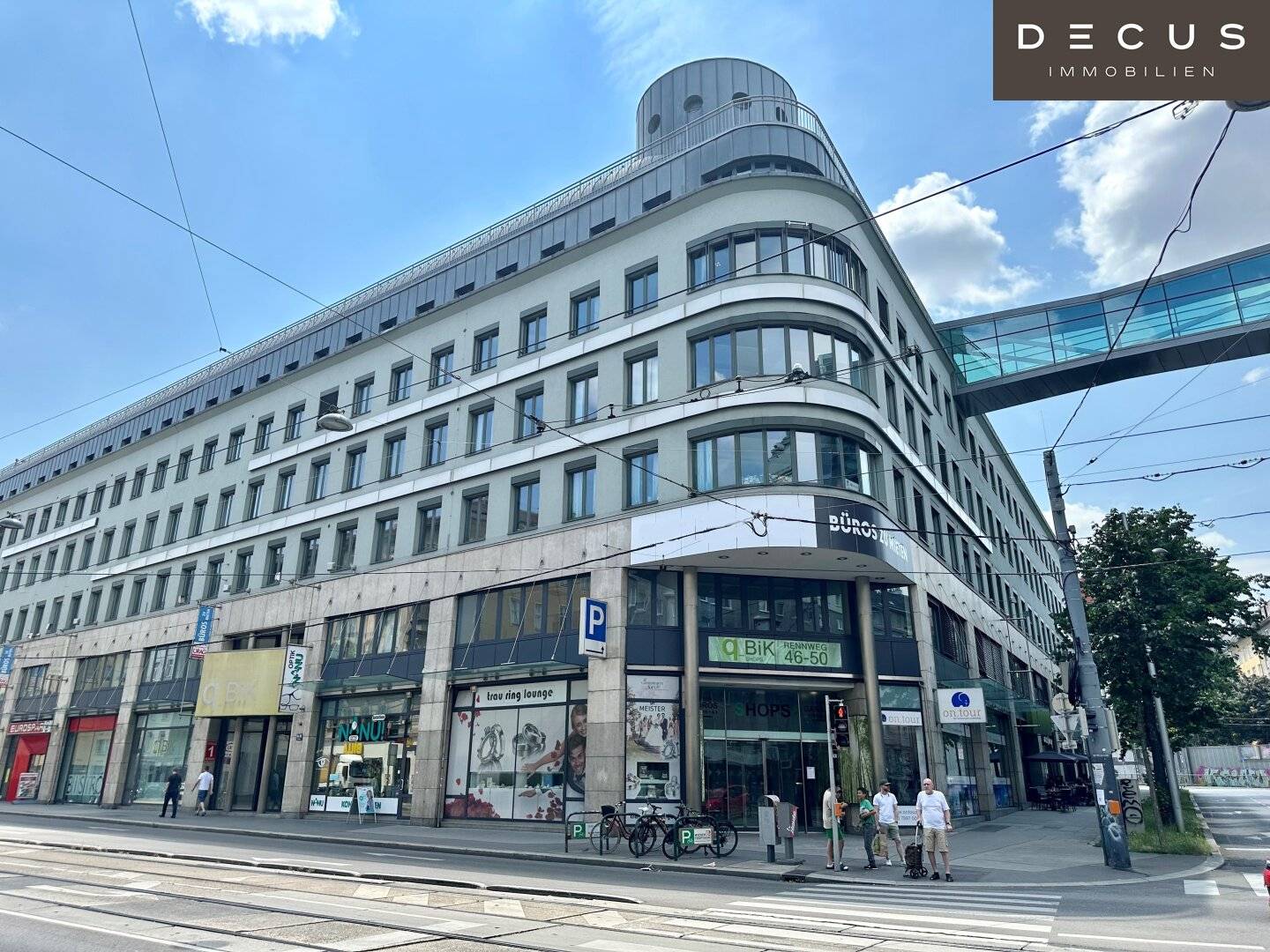 Büro-/Praxisfläche am Rennweg im qBIK – flexibel teilbar mit Teeküchen