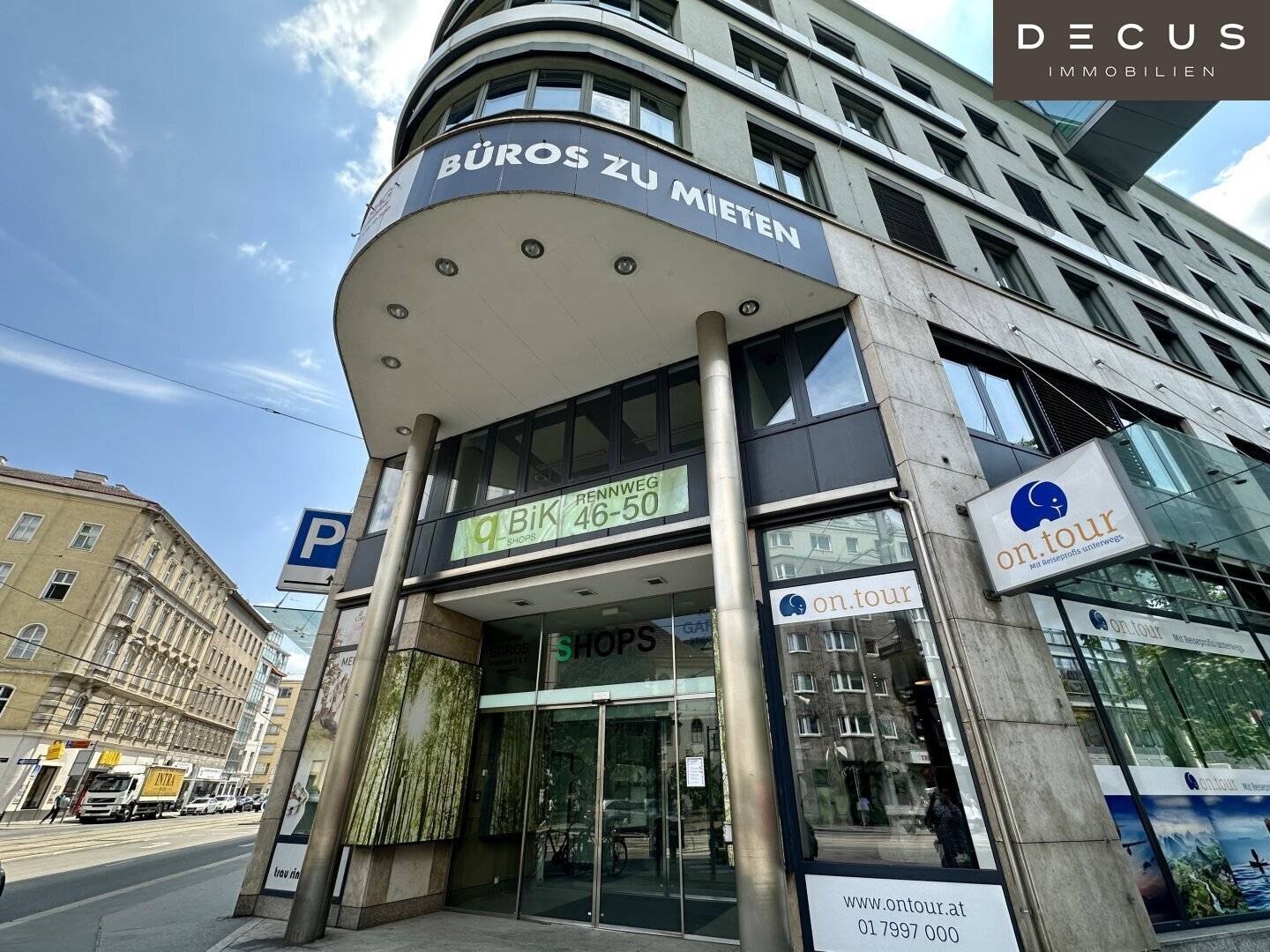 Büro / Praxis am Rennweg, Wien 1030 – ca. 407 m², Terrasse 6. OG