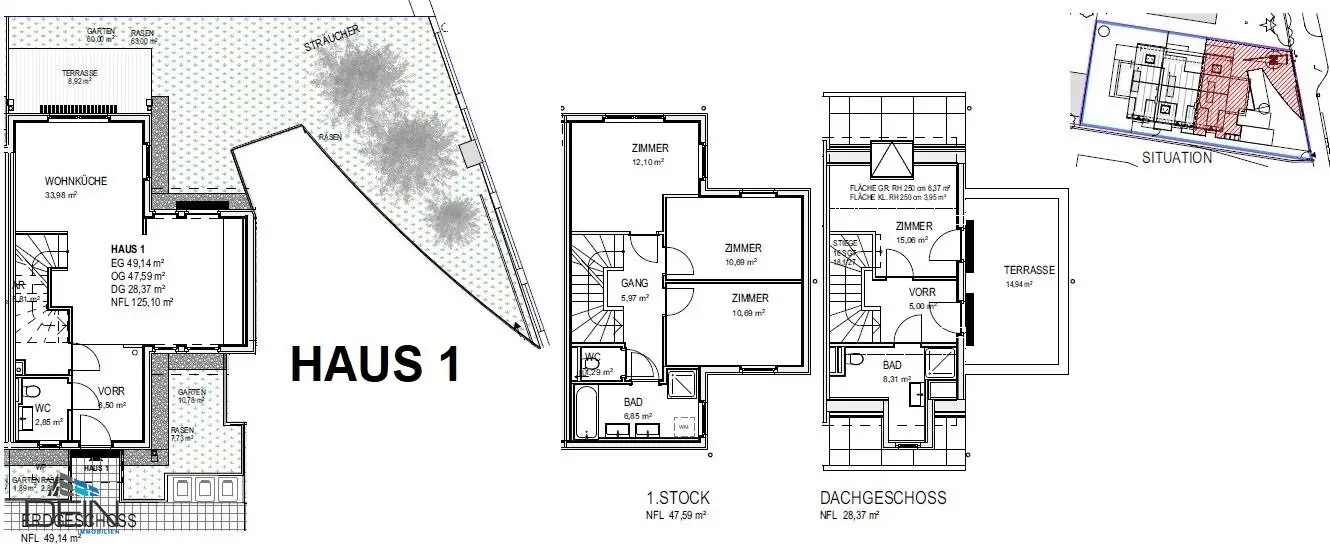 AKTION! TRAUMHAFTES 5 ZIMMER REIHENHAUS MIT EIGENGARTEN UND STELLPLATZ NÄHE U6 PERFEKTASTRASSE!