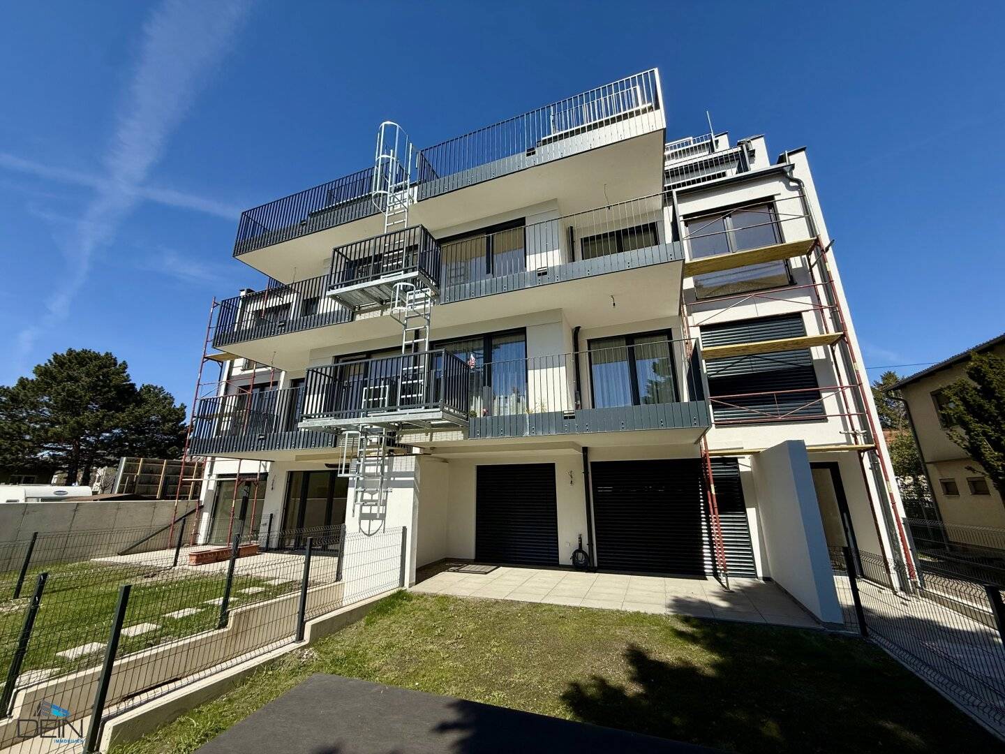 Neubauwohnungen in Essling, Wien 22. Donaustadt - Eigengund mit Freiflächen