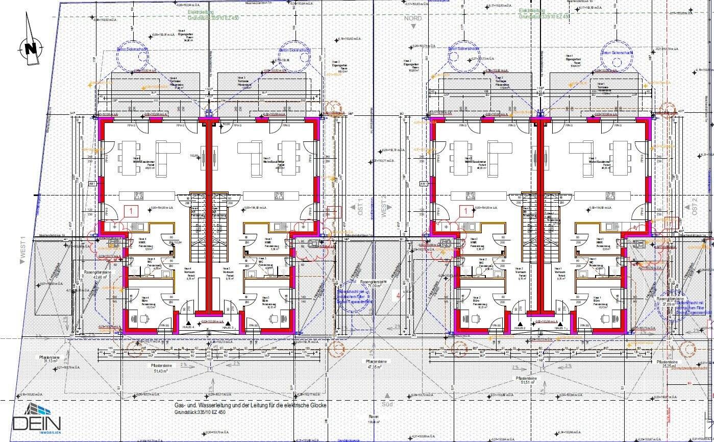 NEU! TRAUMHAFTE 5 ZIMMER DOPPELHAUSHÄLFTEN MIT EIGENGÄRTEN IN MARKGRAFNEUSIEDL!