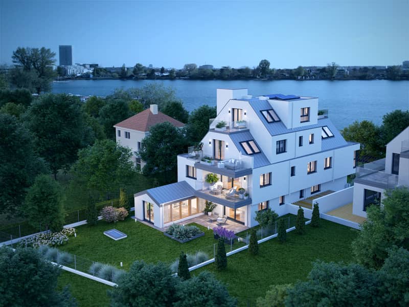 Penthouse Water View Alte Donau Two Levels Lift