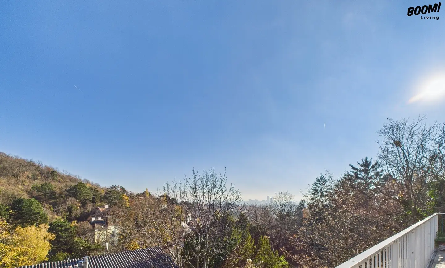 Apartment with two garage spaces and a 20 m² balcony with vineyard view