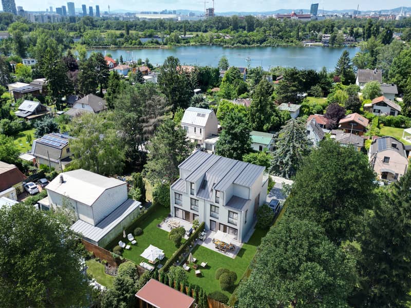 Doppelhaushälfte in 1220 Wien, 150 m zur Alten Donau, Neubau