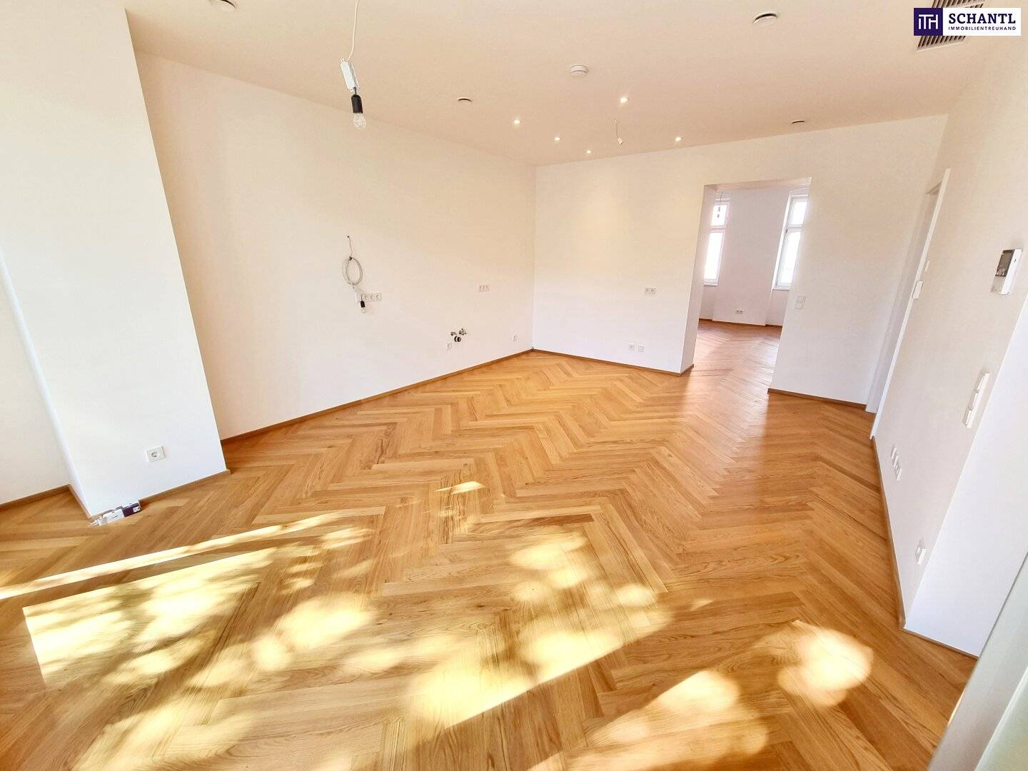Apartment first occupancy with balcony and geothermal heating
