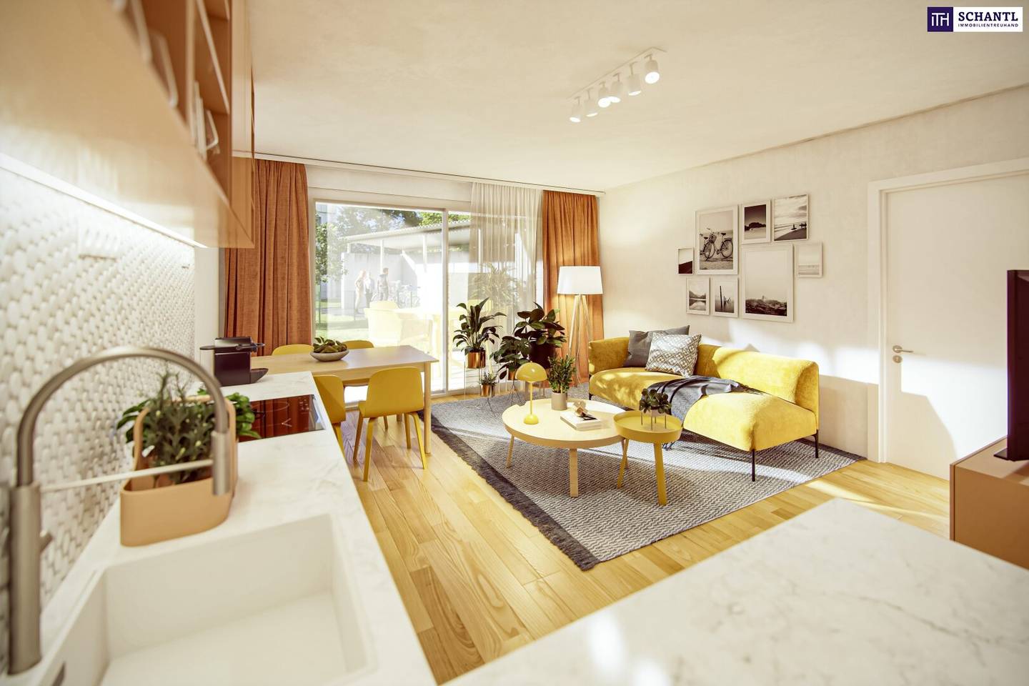 Dachgeschosswohnung 5 Zimmer zwei Balkone Terrasse