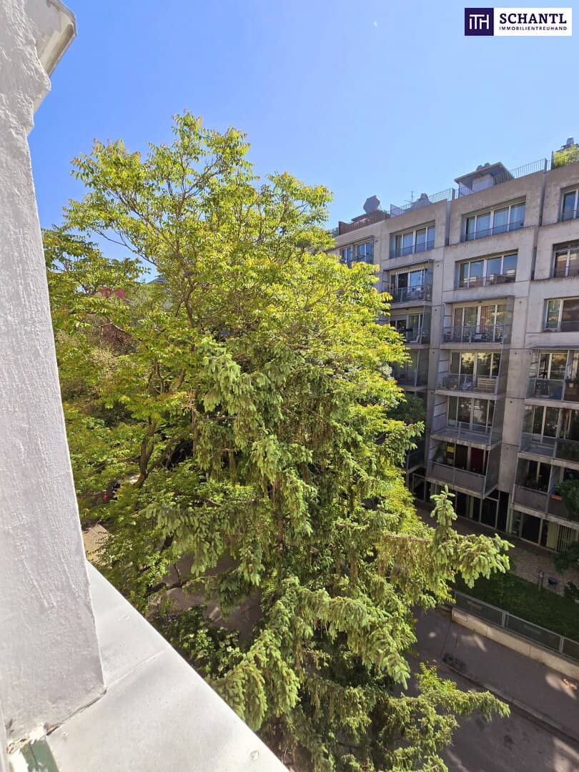 Altbauwohnung ruhige Hoflage U Bahn um die Ecke