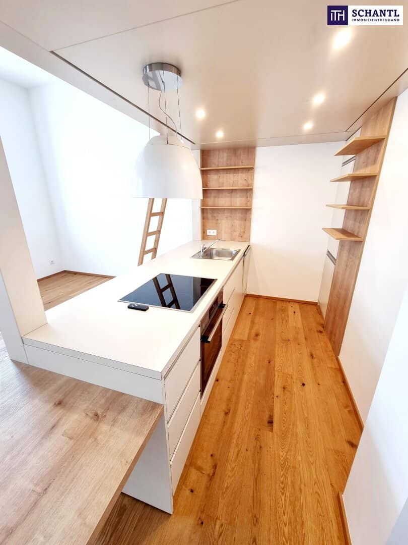 Dachgeschosswohnung neuwertig nahe U4 Naschmarkt