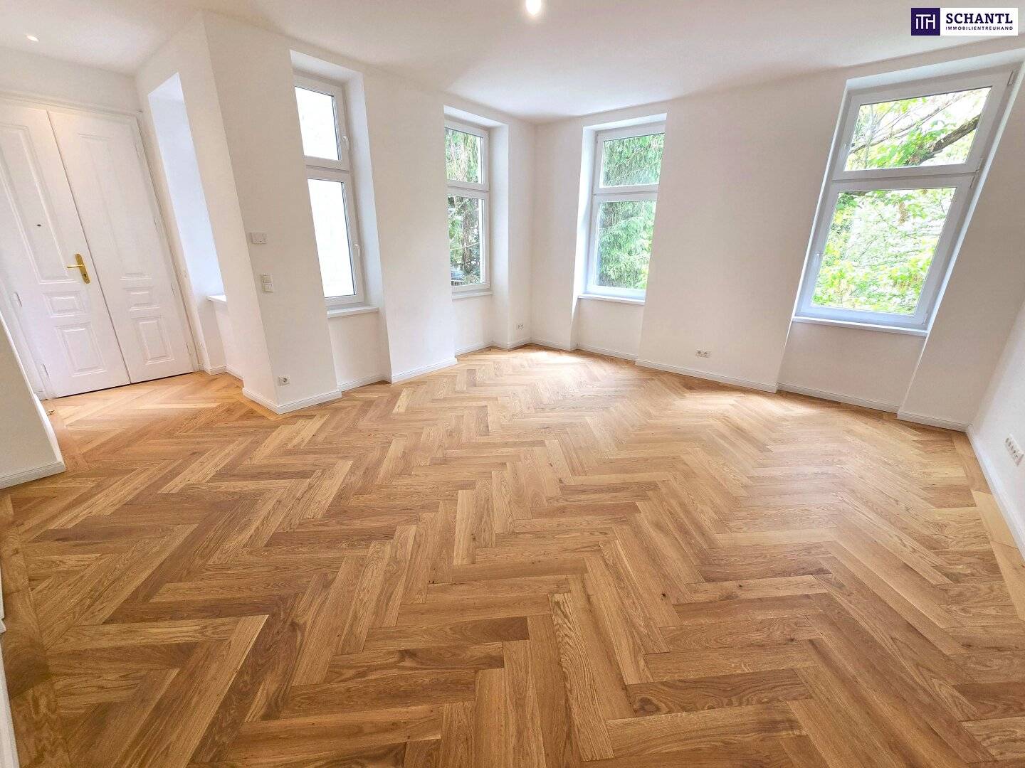 Wohnung hofseitig ruhige Lage hochwertig saniert