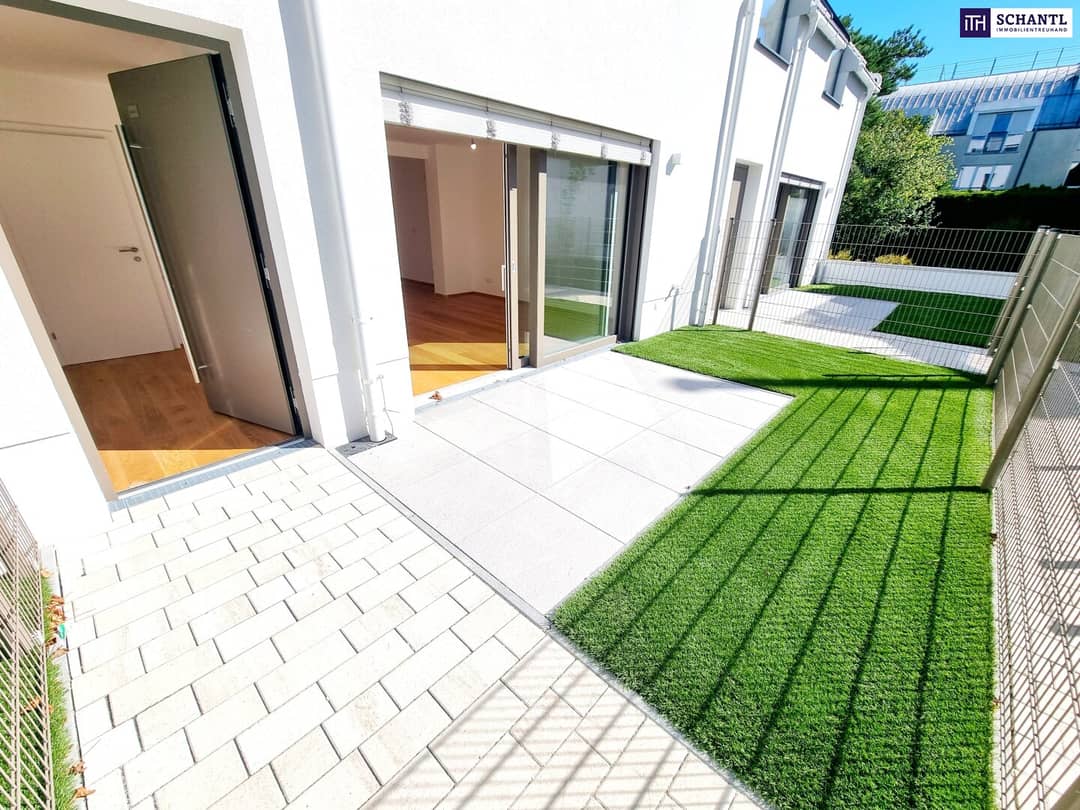Wohnung mit Garten und Erdwärme in Ruhelage