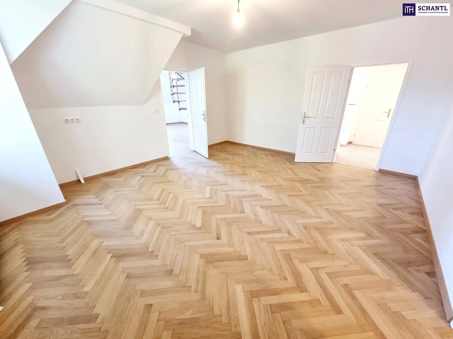 Dachgeschosswohnung mit Fernblick und Grünblick
