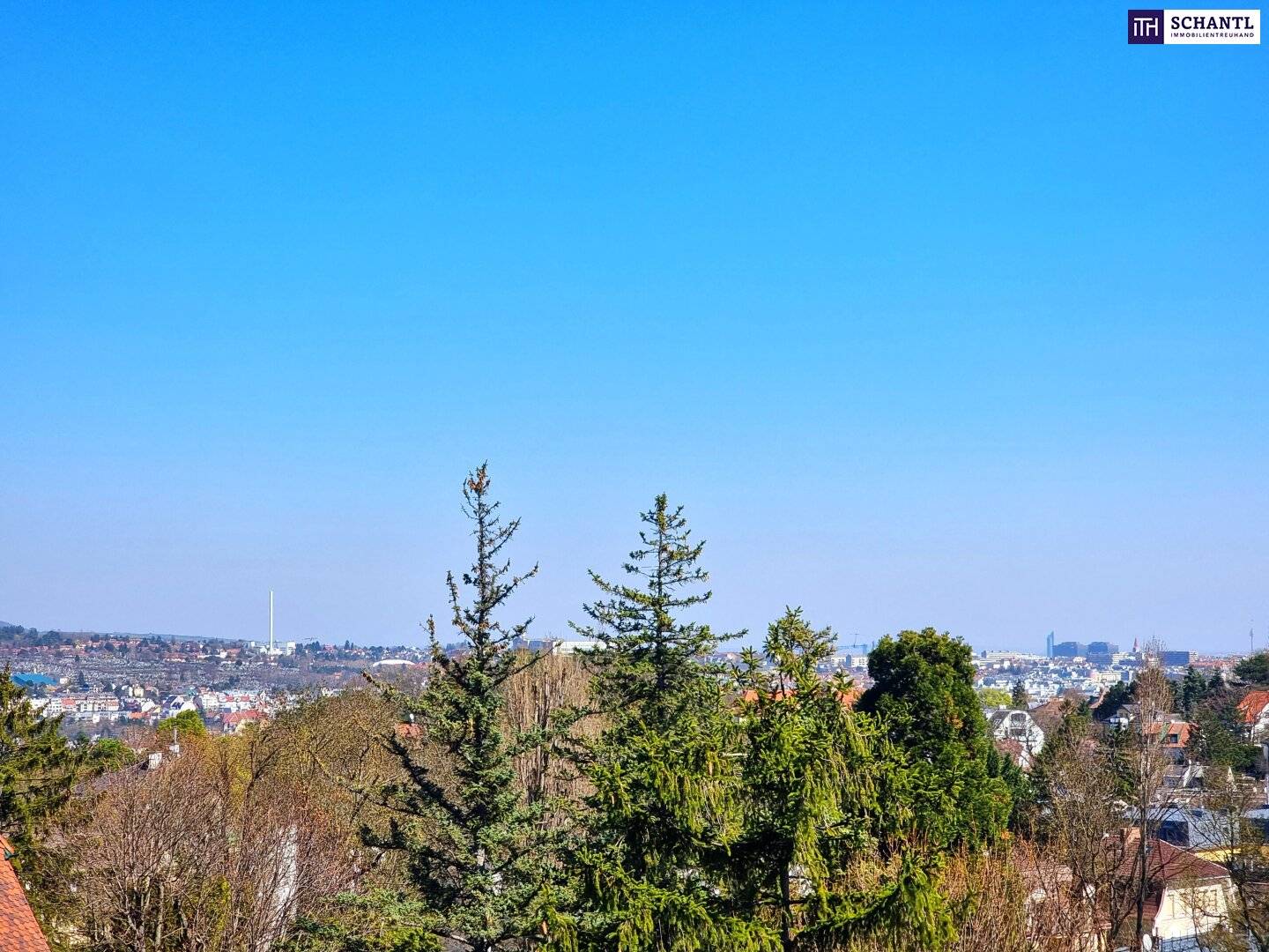 Dachgeschosswohnung mit Fernblick und Grünblick