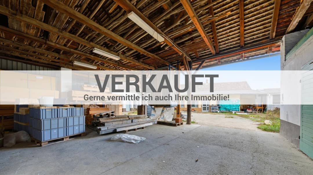 Vielseitige Bauernhaus-Wohnliegenschaft in Großharras mit Hallen