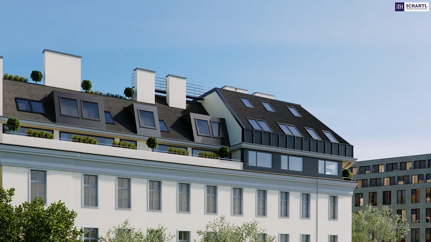 Spacious penthouse apartment with large terrace in a prime location