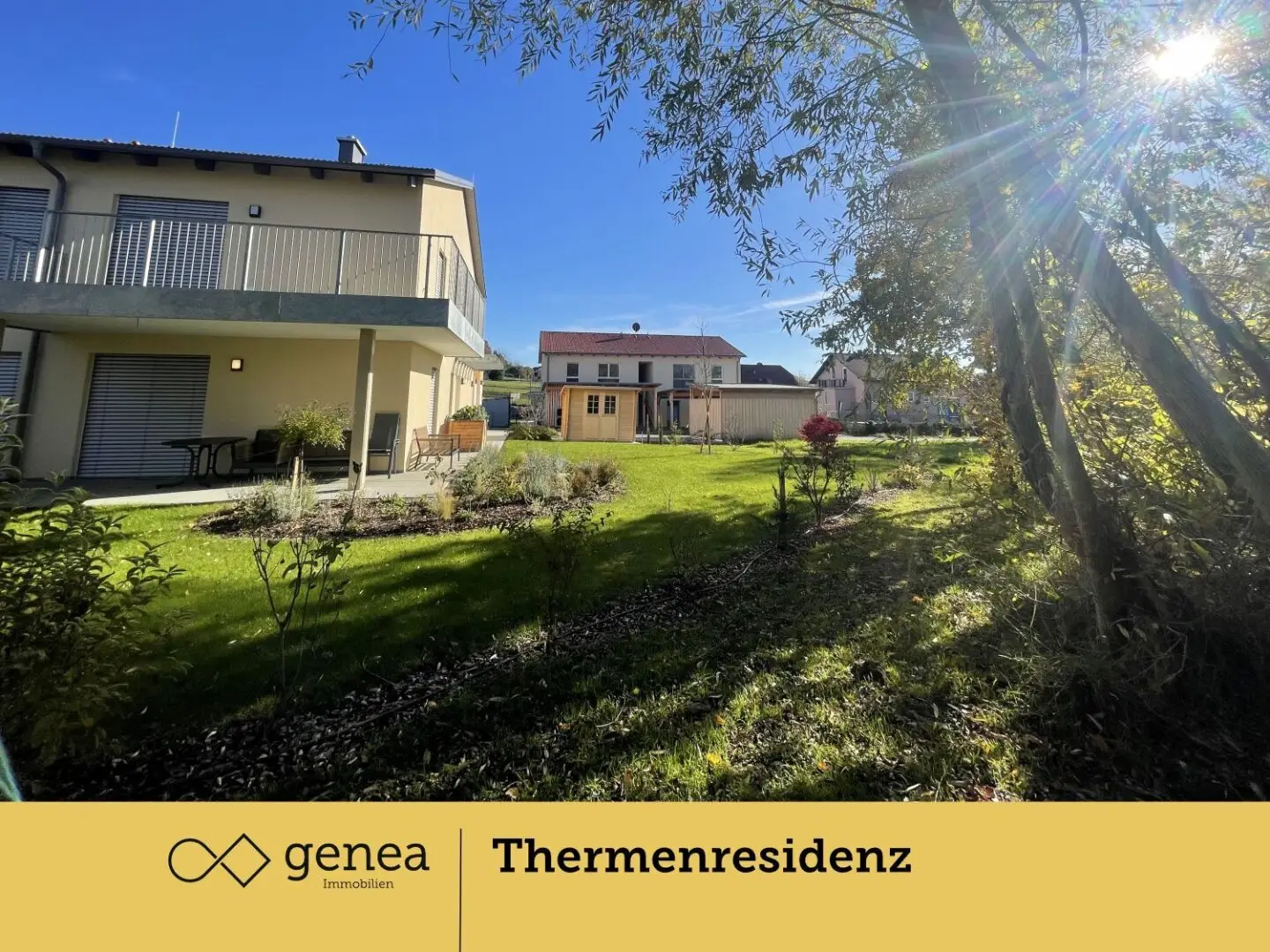 Newly built apartment in the thermal region with terrace