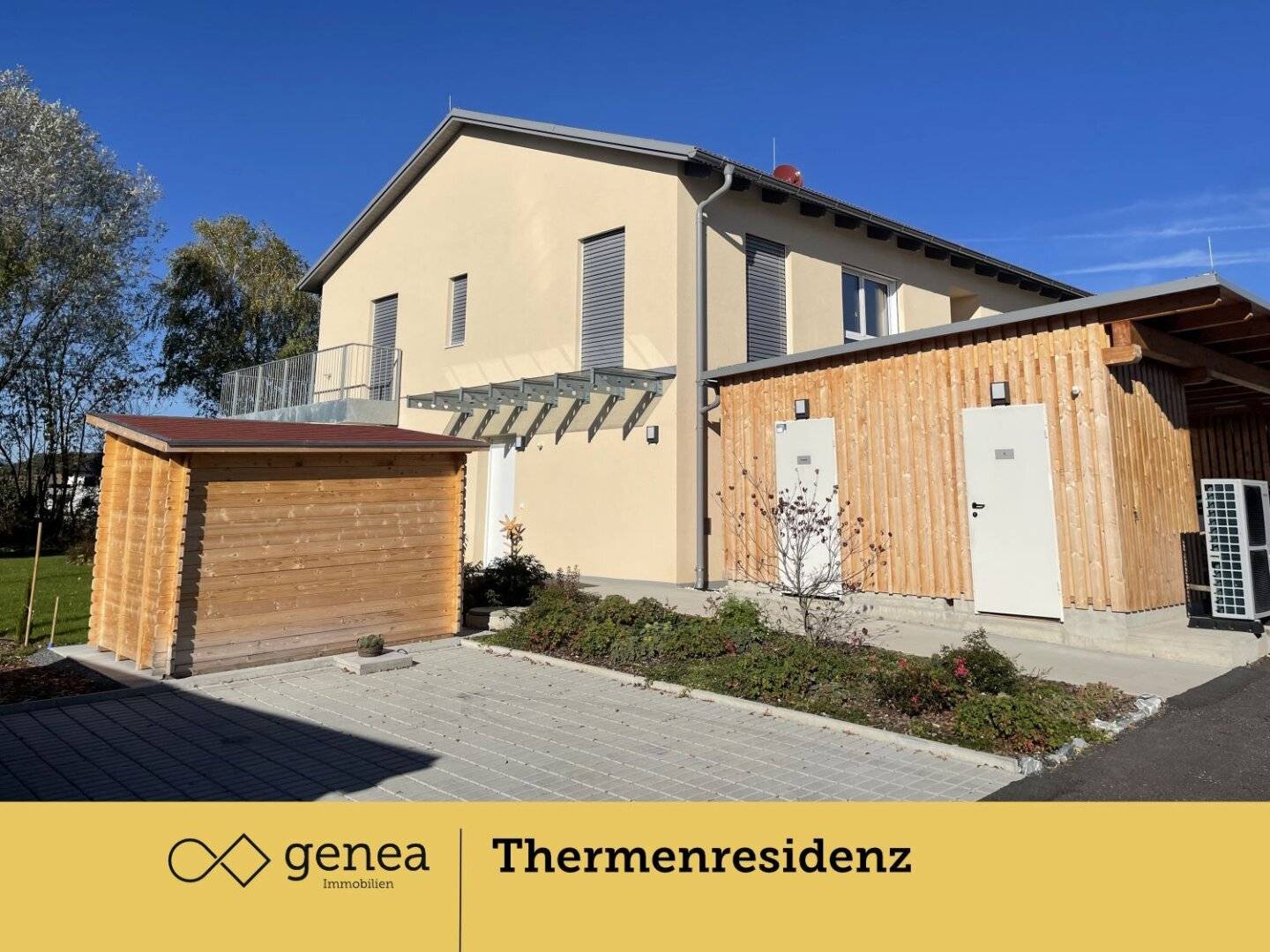 Newly built apartment in the thermal region with terrace