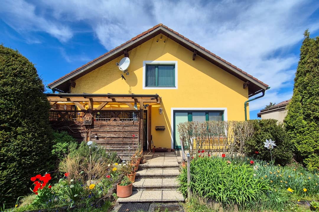 Haus in Mitterndorf im Tullnerfeld: 3-Zimmer mit Terrasse Südostlage