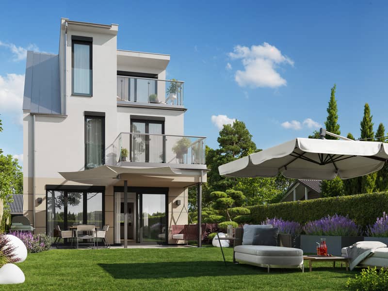 Absolute Bestlage. Exklusives Einzelhaus samt wundervollem Garten direkt an der unteren Alten Donau