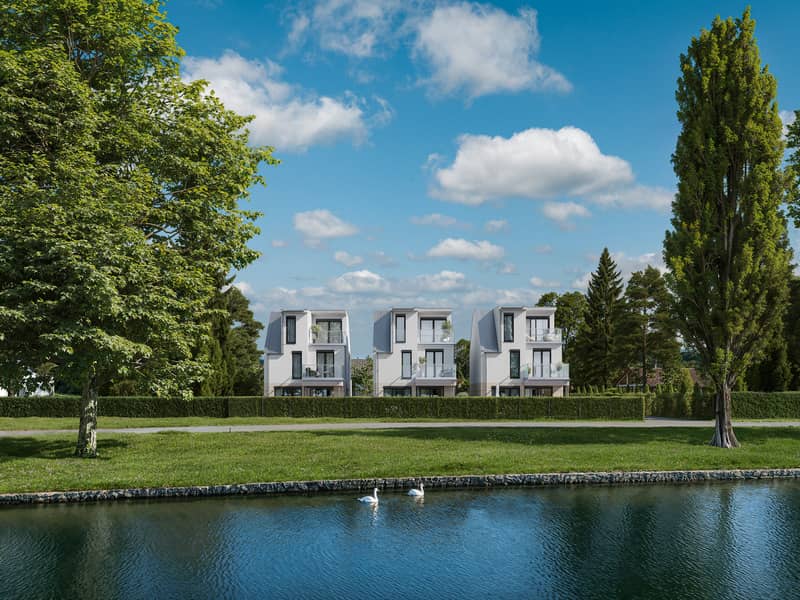 Absolute Bestlage. Exklusives Einzelhaus samt wundervollem Garten direkt an der unteren Alten Donau