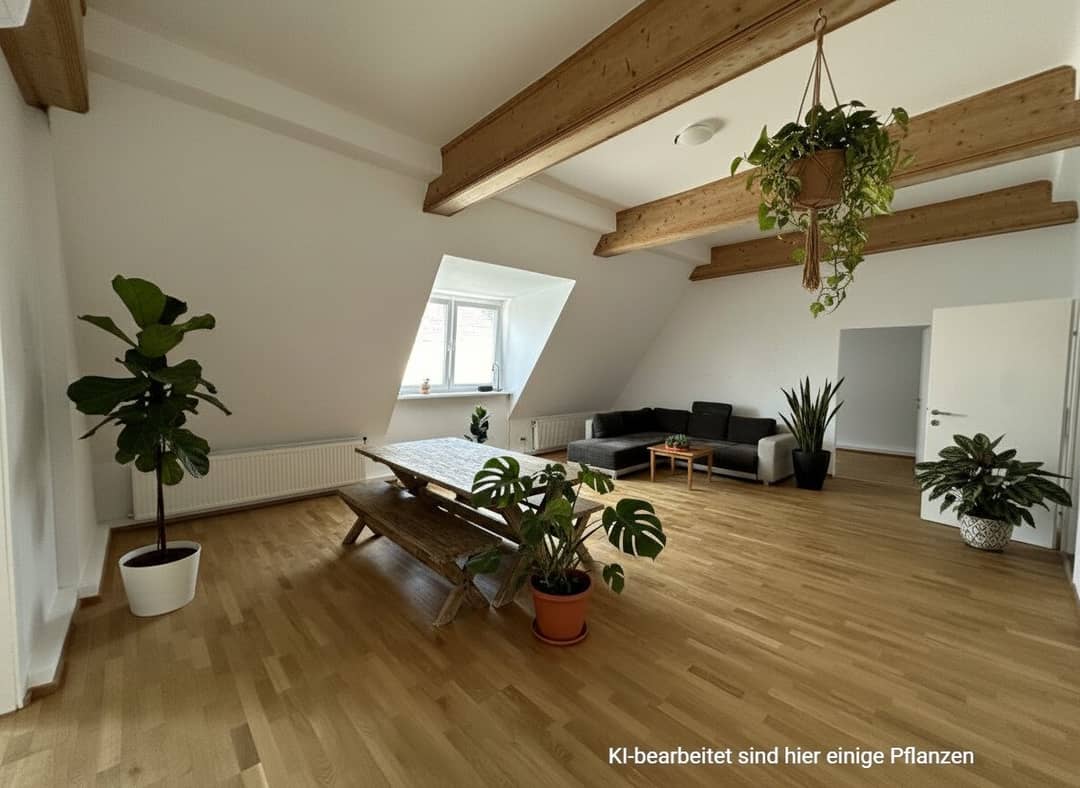 Bright penthouse apartment with terrace in a central location