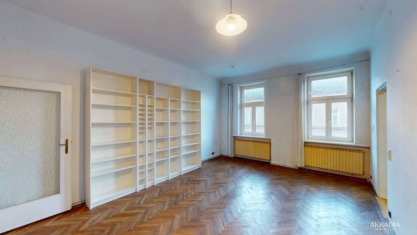 Wohnung mit Raumhöhe und Echtholzparkett