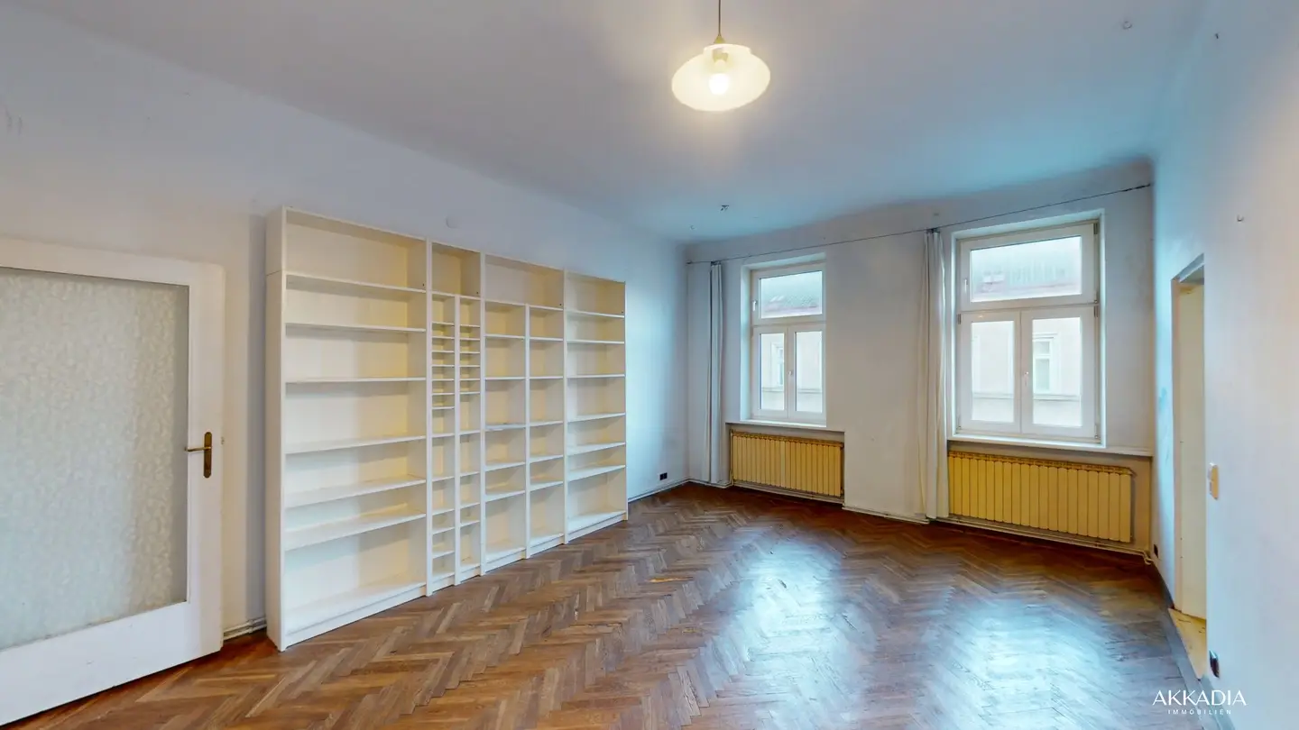 Wohnung mit Raumhöhe und Echtholzparkett