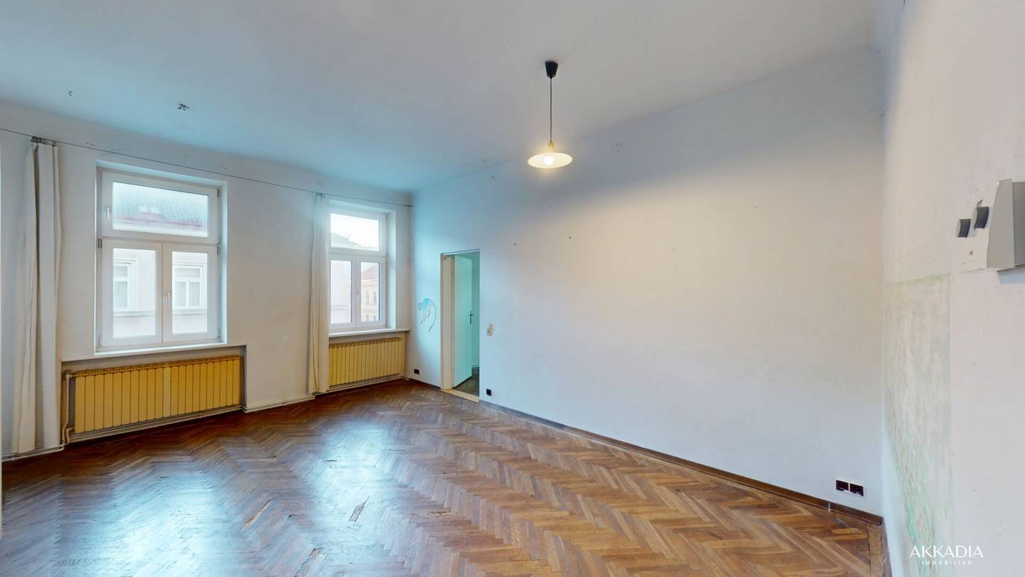 Wohnung mit Raumhöhe und Echtholzparkett