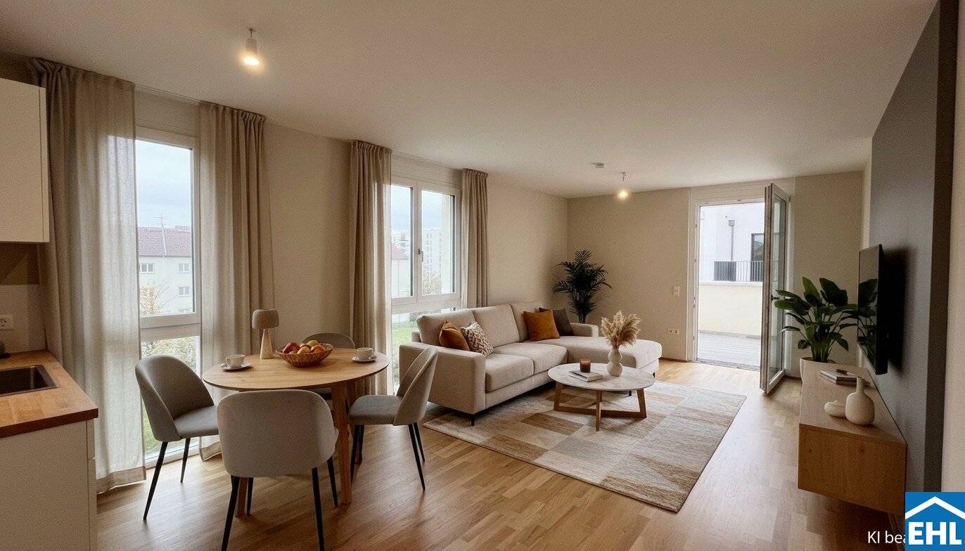 Wohnung am Stadtpark Atzgersdorf Neubau Erstbezug