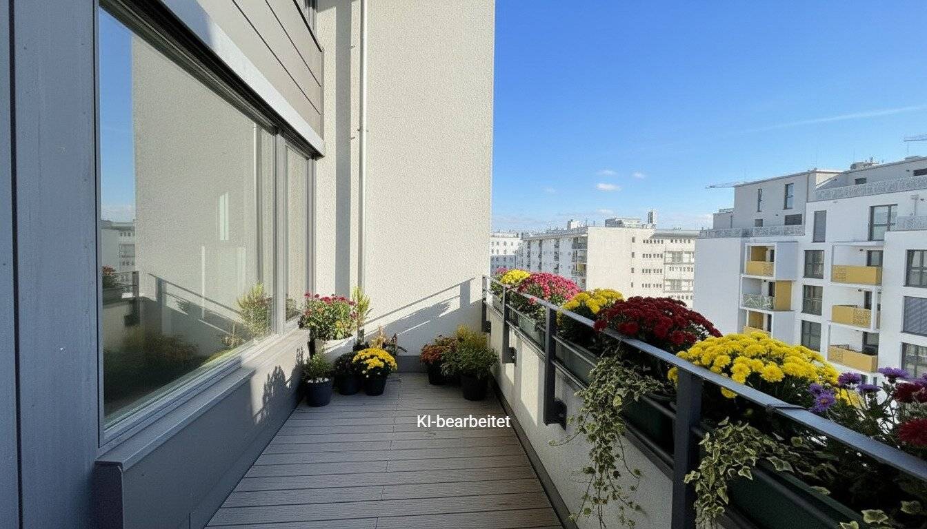 Tokiostraße: 4 room maisonette apartment with a loggia and terrace + optional garage parking space