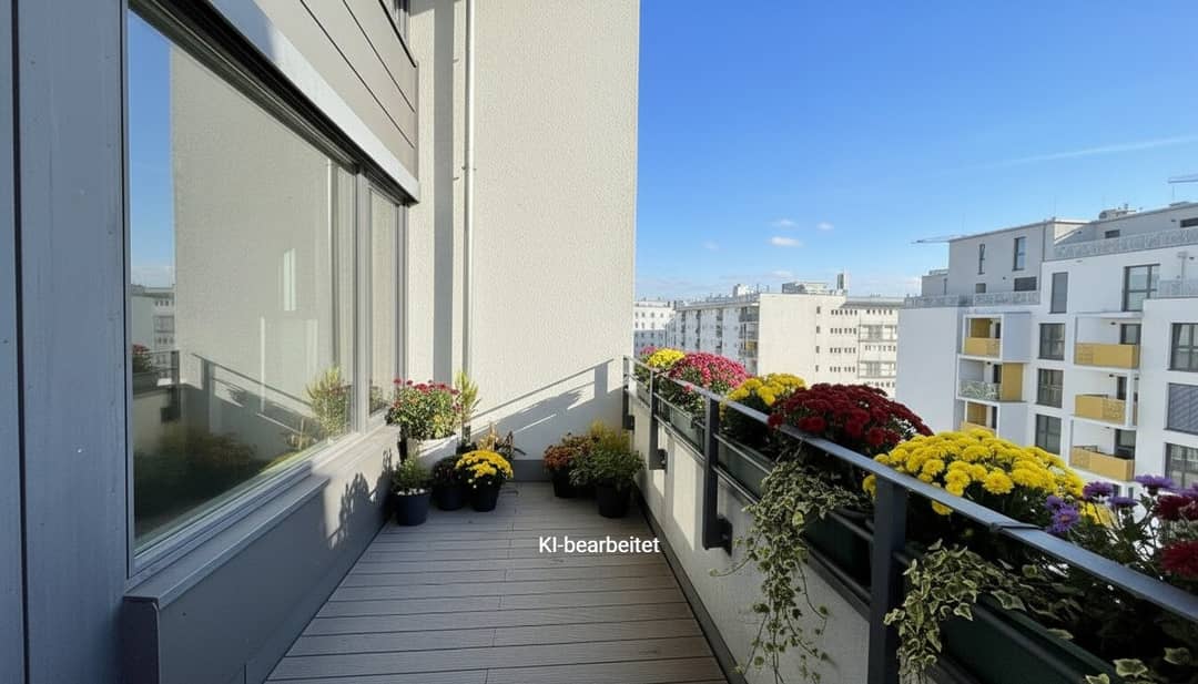 Maisonettewohnung mit zwei Loggien und Terrasse