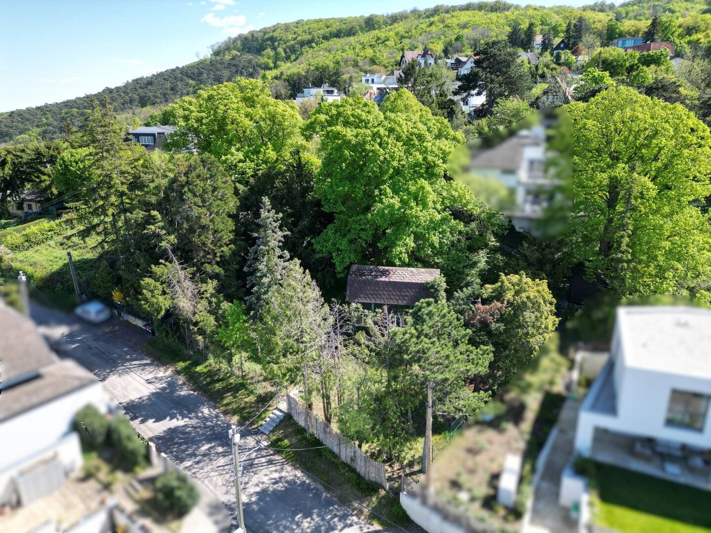 Wonderful villa building plot with distant view at Josefsteig