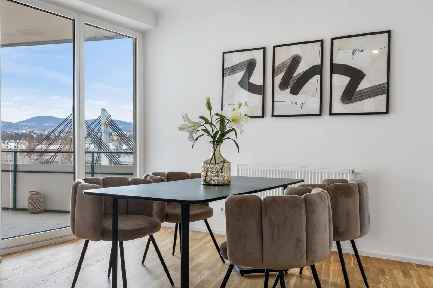 Stylish apartment in Brigittenau with outdoor space