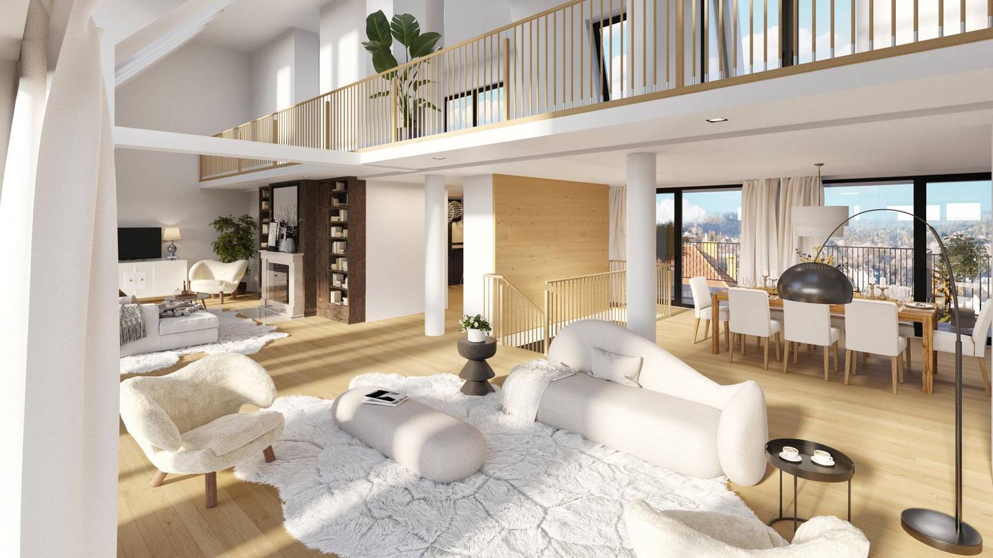 Penthouse 360 degree roof terrace and 7 rooms