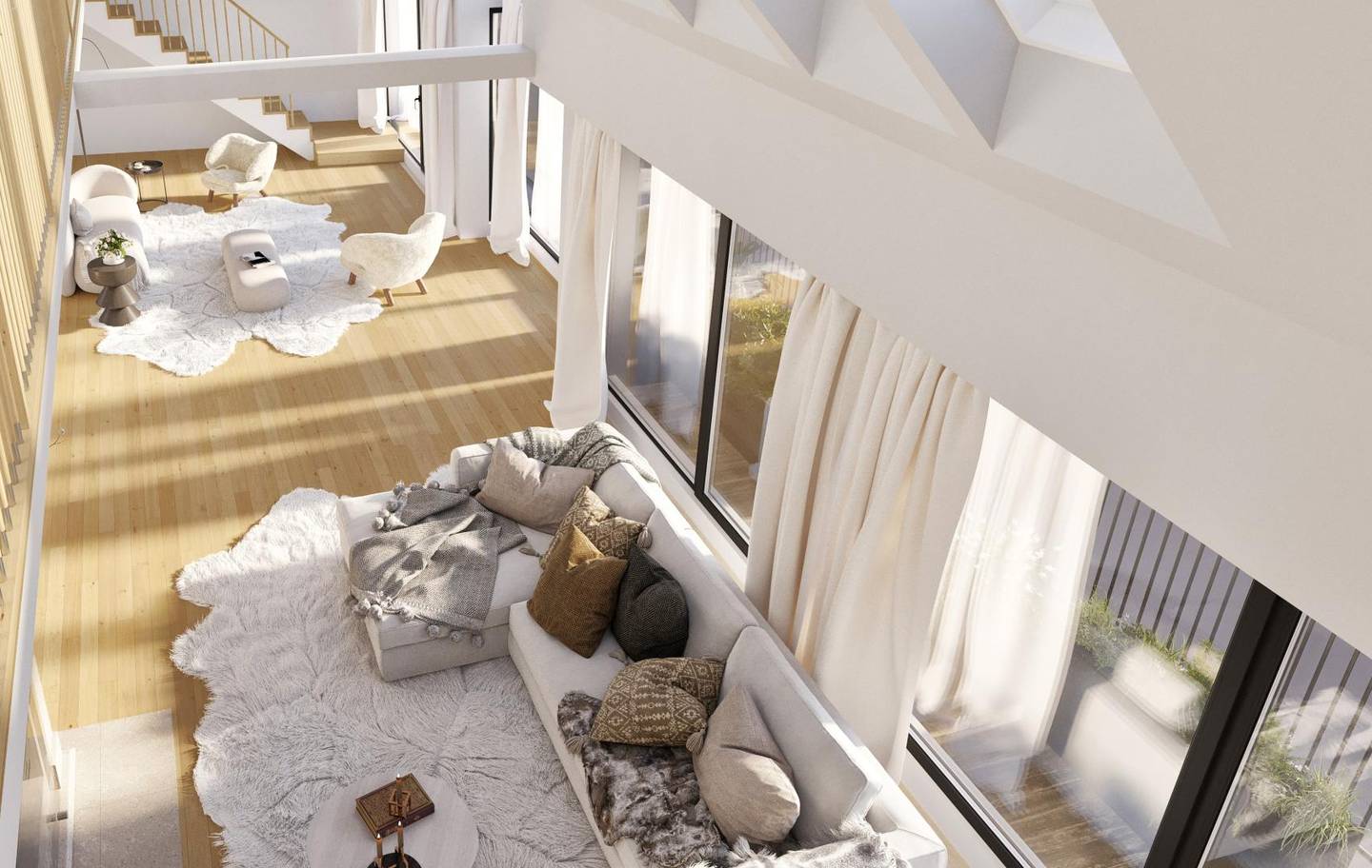 Penthouse 360 degree roof terrace and 7 rooms
