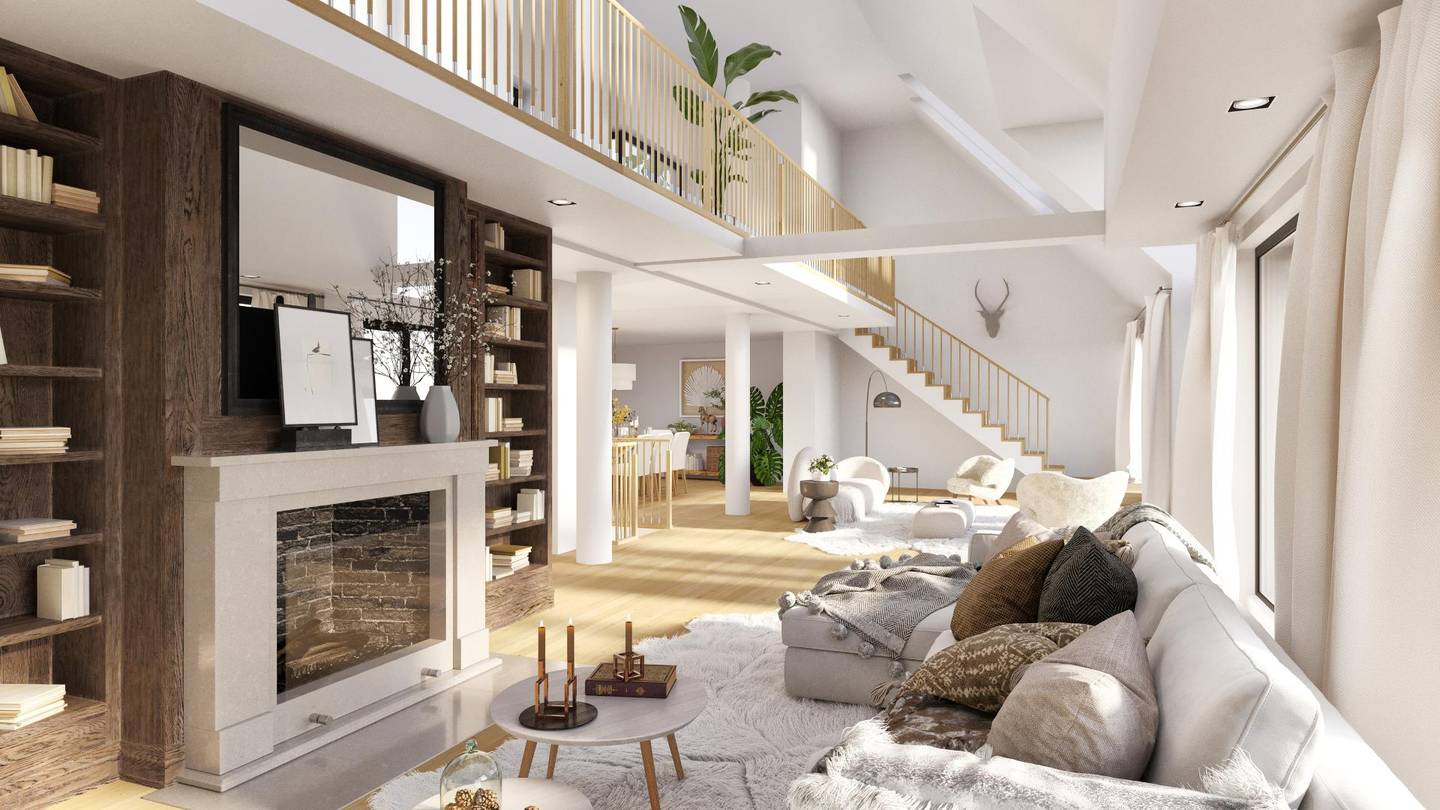 Penthouse 360 degree roof terrace and 7 rooms
