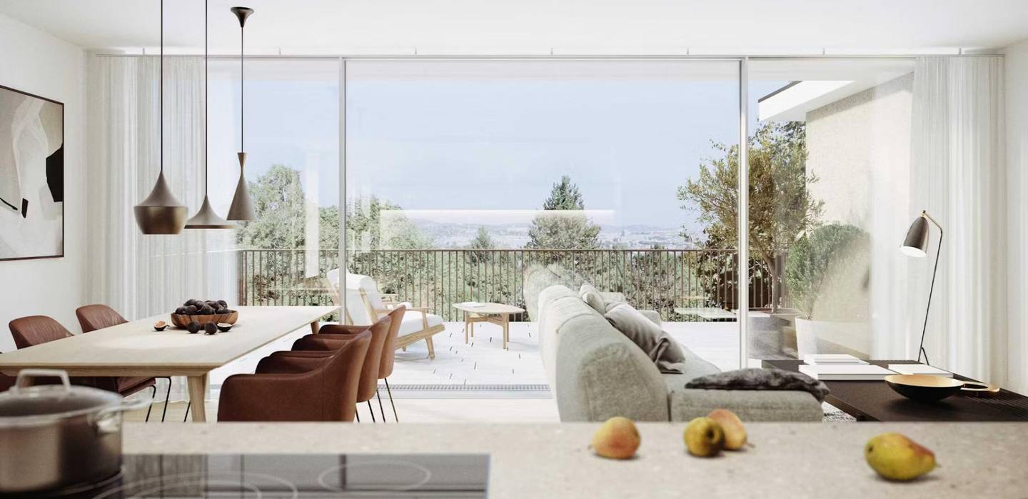 Apartment new build terrace Hietzing